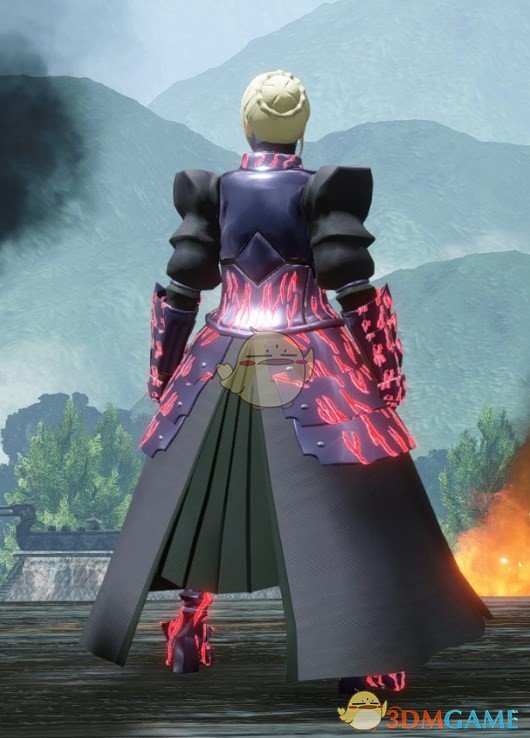 《怪物猎人：崛起》Fate黑Saber服装MOD