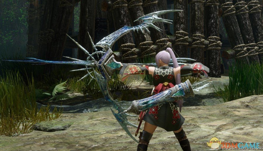 《怪物猎人：崛起》世界冰咒弓MOD