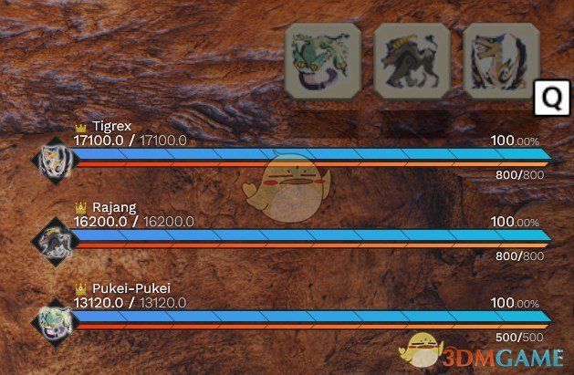 《怪物猎人：崛起》怪物只有大小金MOD