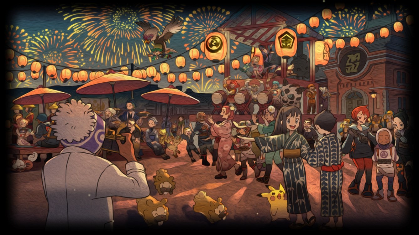 《Wallpaper Engine》宝可梦传说阿尔宙斯同人精美绘图动态壁纸