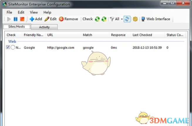 SiteMonitor Enterprise(网站监测工具)v4.0