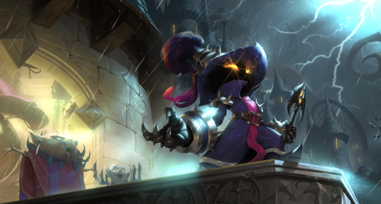 《Wallpaper Engine》LOL符文之地邪恶小法师维嘉原画动态壁纸