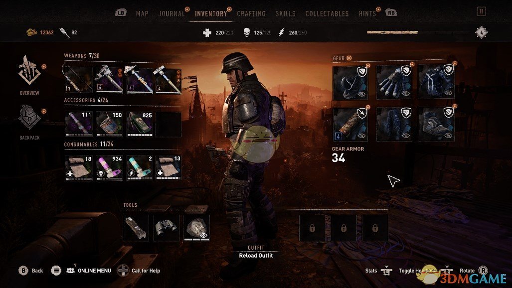 《消逝的光芒2》PK坦克套装MOD