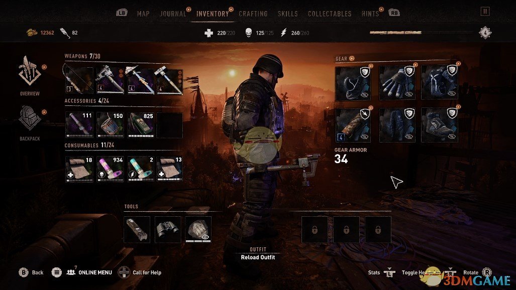 《消逝的光芒2》PK坦克套装MOD