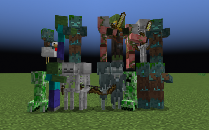 《我的世界》1.17.1稳定碰撞模型MOD