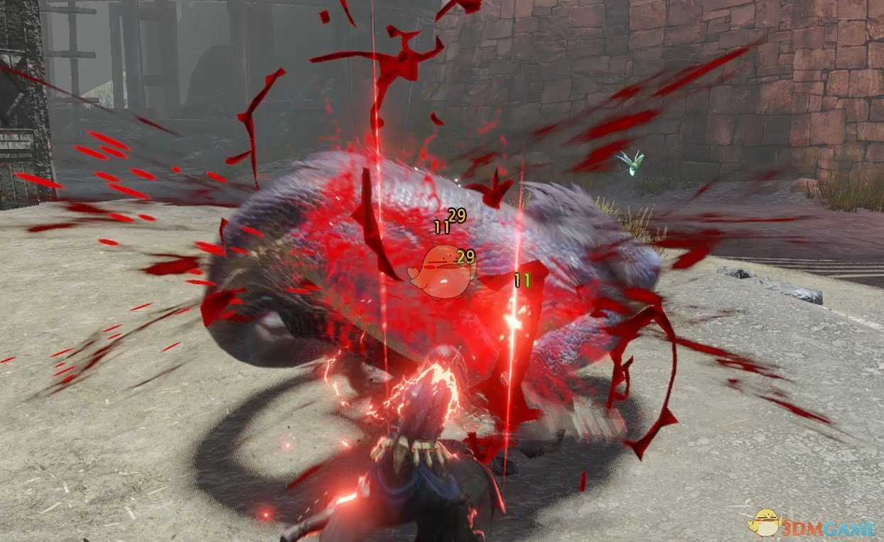 《怪物猎人：崛起》夸张出血效果MOD