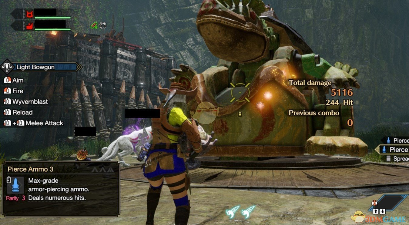 《怪物猎人：崛起》其他弹药带有斩裂弹效果MOD