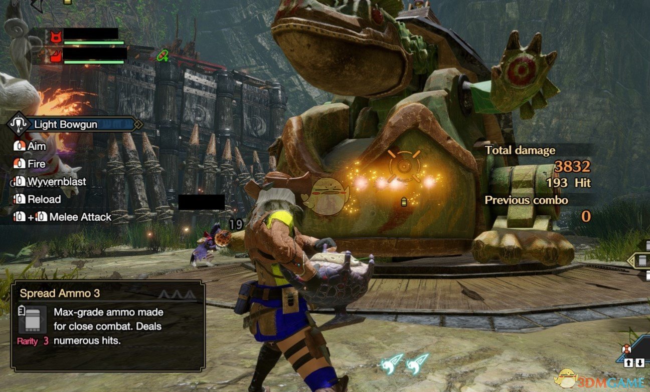 《怪物猎人：崛起》其他弹药带有斩裂弹效果MOD