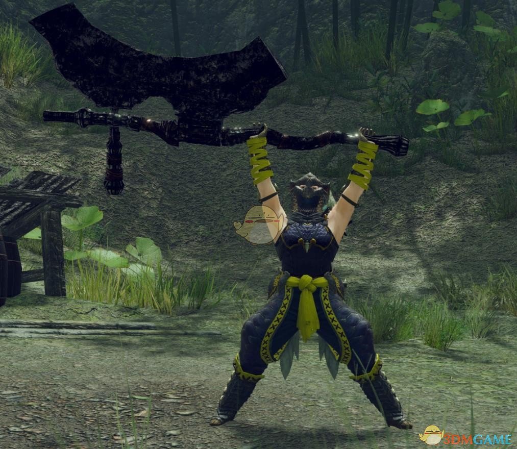 《怪物猎人：崛起》黑魂3猎龙大斧MOD