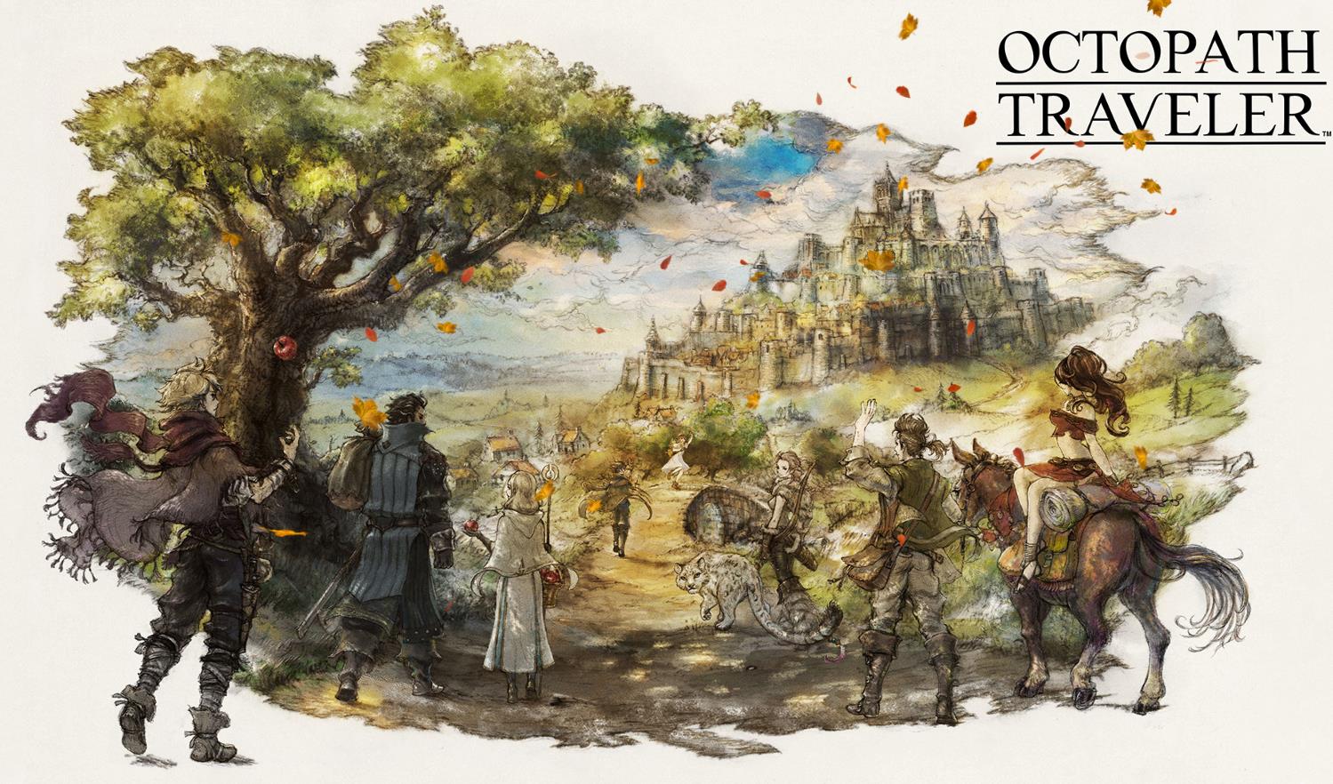 《Wallpaper Engine》八方旅人官方原画动态壁纸