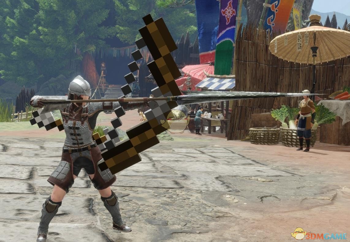 《怪物猎人：崛起》我的世界弓箭MOD