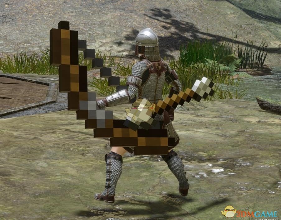 《怪物猎人：崛起》我的世界弓箭MOD