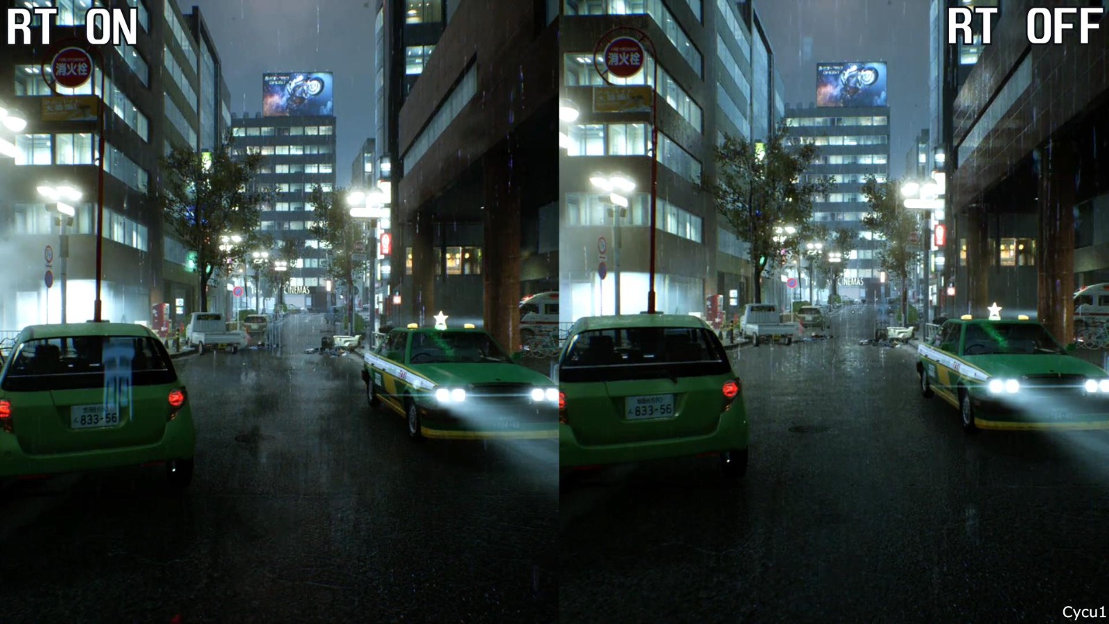 《幽灵线：东京》PS5版光追开/关对比 差别大？