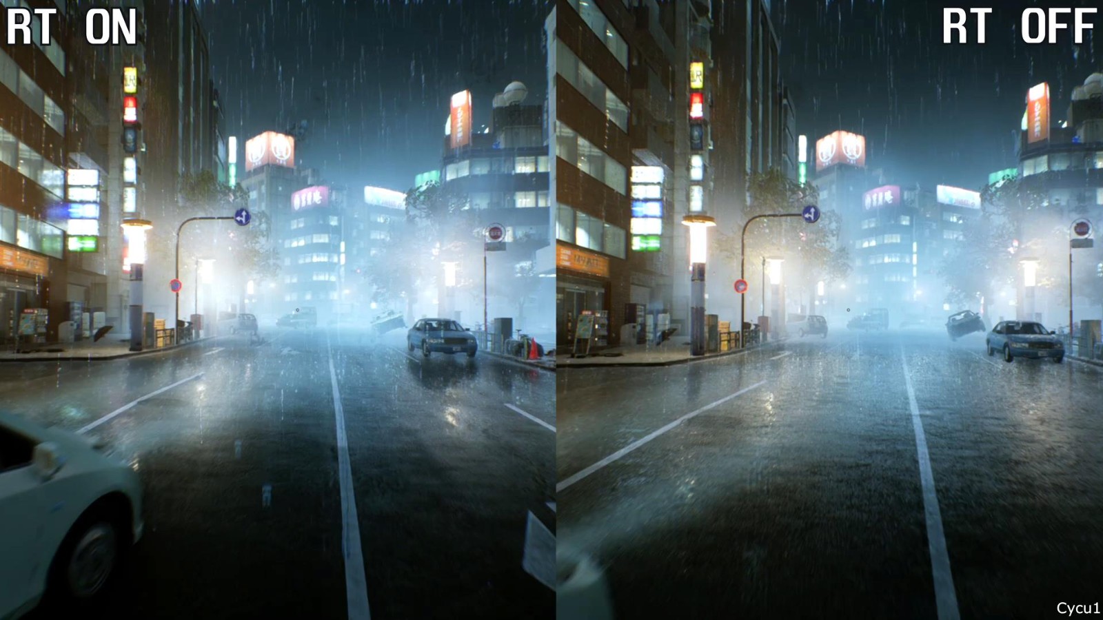 《幽灵线：东京》PS5版光追开/关对比 差别大？