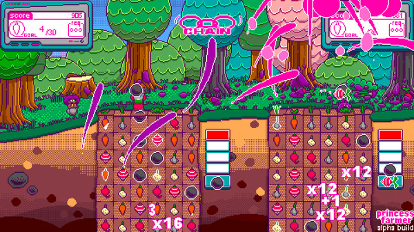 三消解谜视觉小说《Princess Farmer》 现已于Steam发售