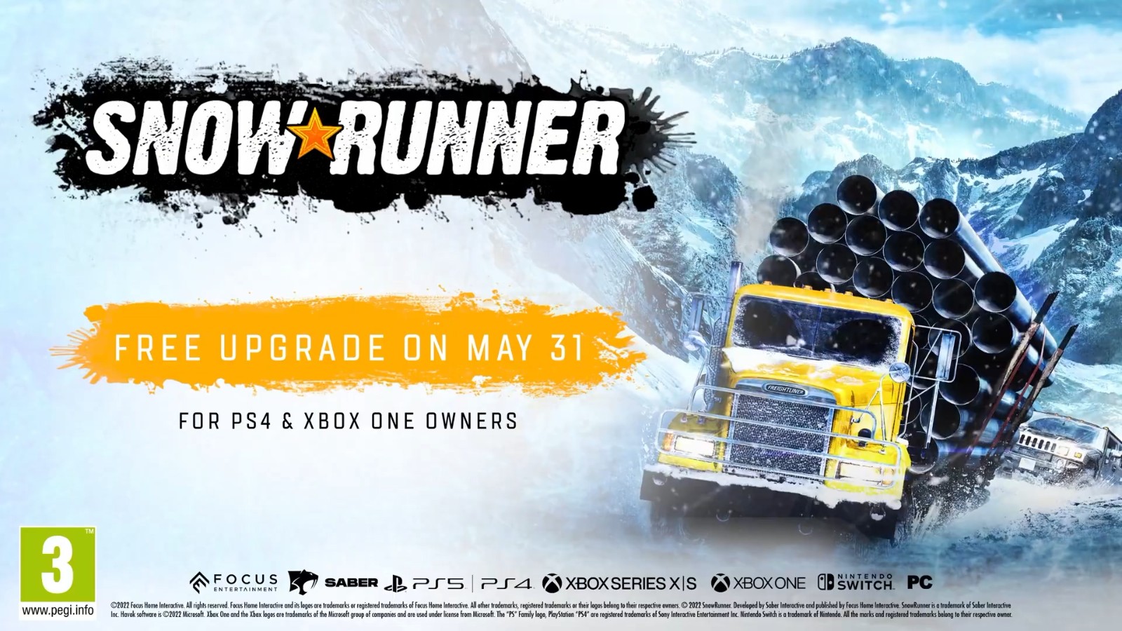 《雪地奔驰》5月31日登陆PS5和XSX|S 支持免费升级