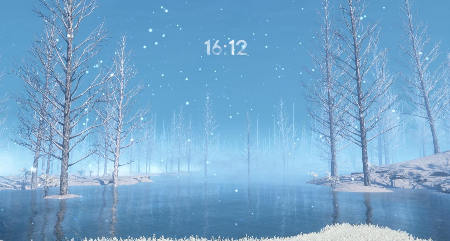 《Wallpaper Engine》古剑奇谭3霜雪之林记时动态壁纸