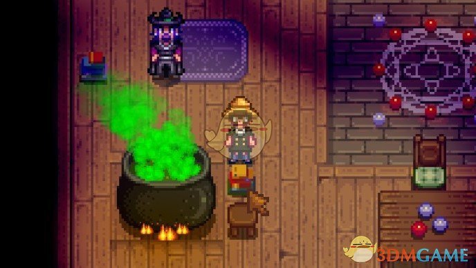 《星露谷物语》巫师购买矮人卷轴MOD