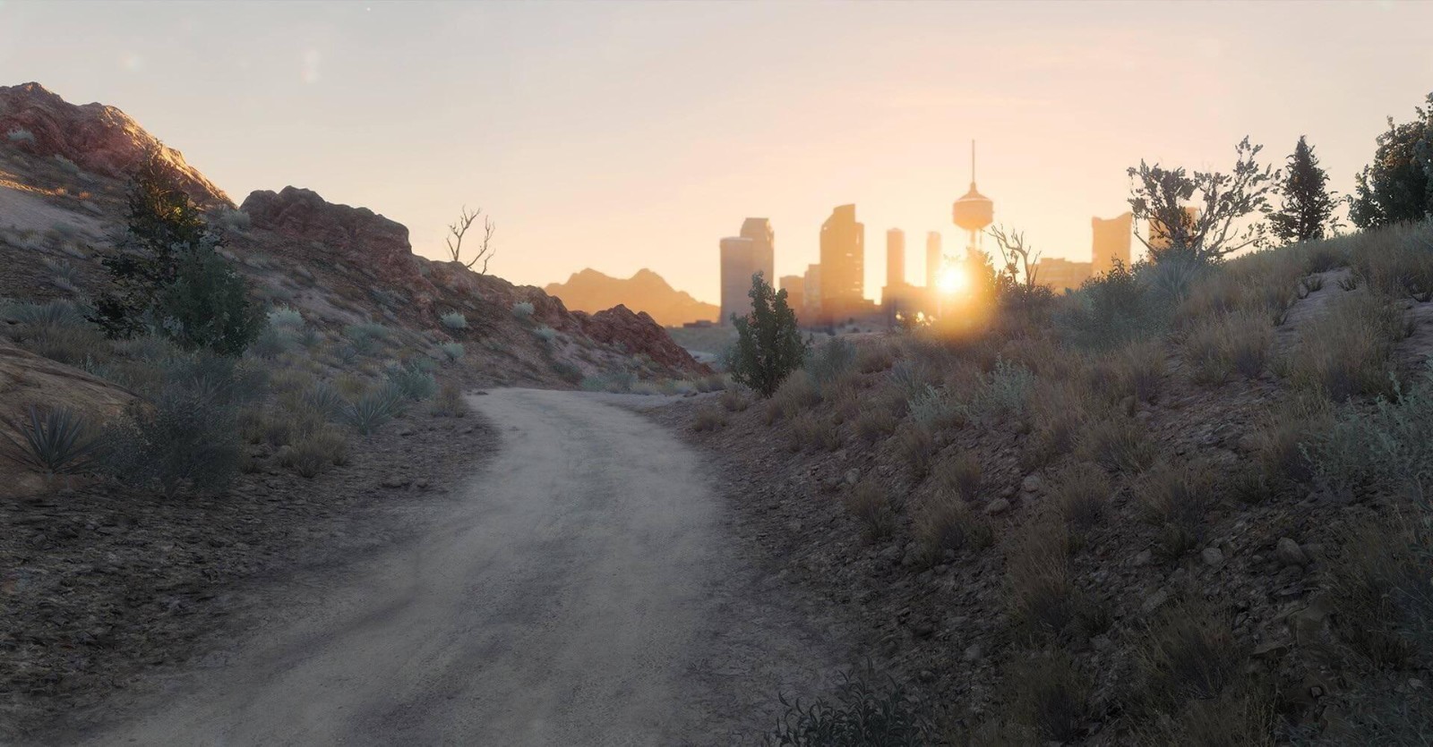 《黑道圣徒：重启版》全新截图 展示逼真美妙的荒漠