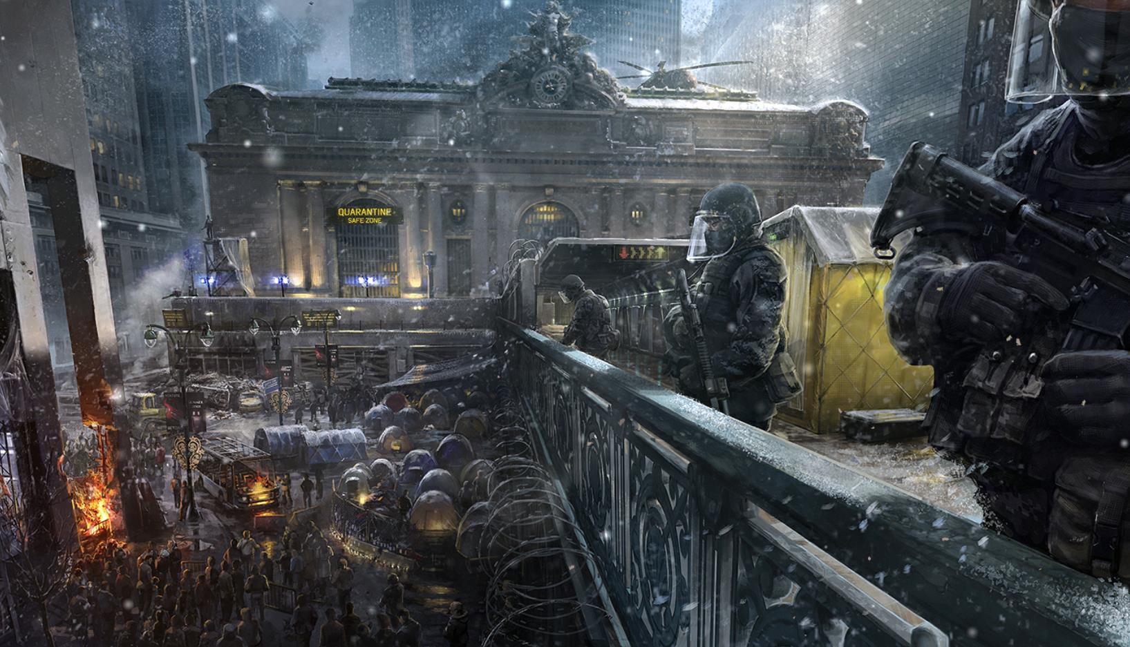 《Wallpaper Engine》全境封锁宣传图动态壁纸