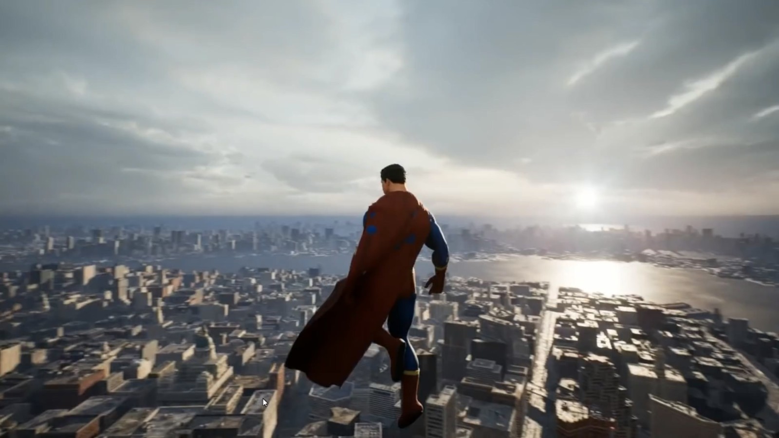 国外玩家用虚幻5 打造了《超人》飞行游戏DEMO