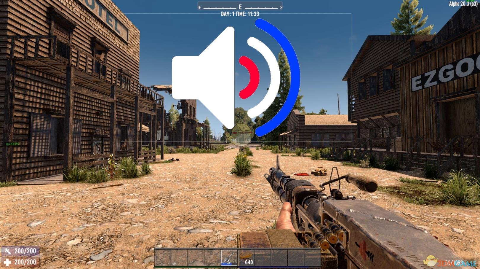 《七日杀》更真实的M60装弹音效MOD