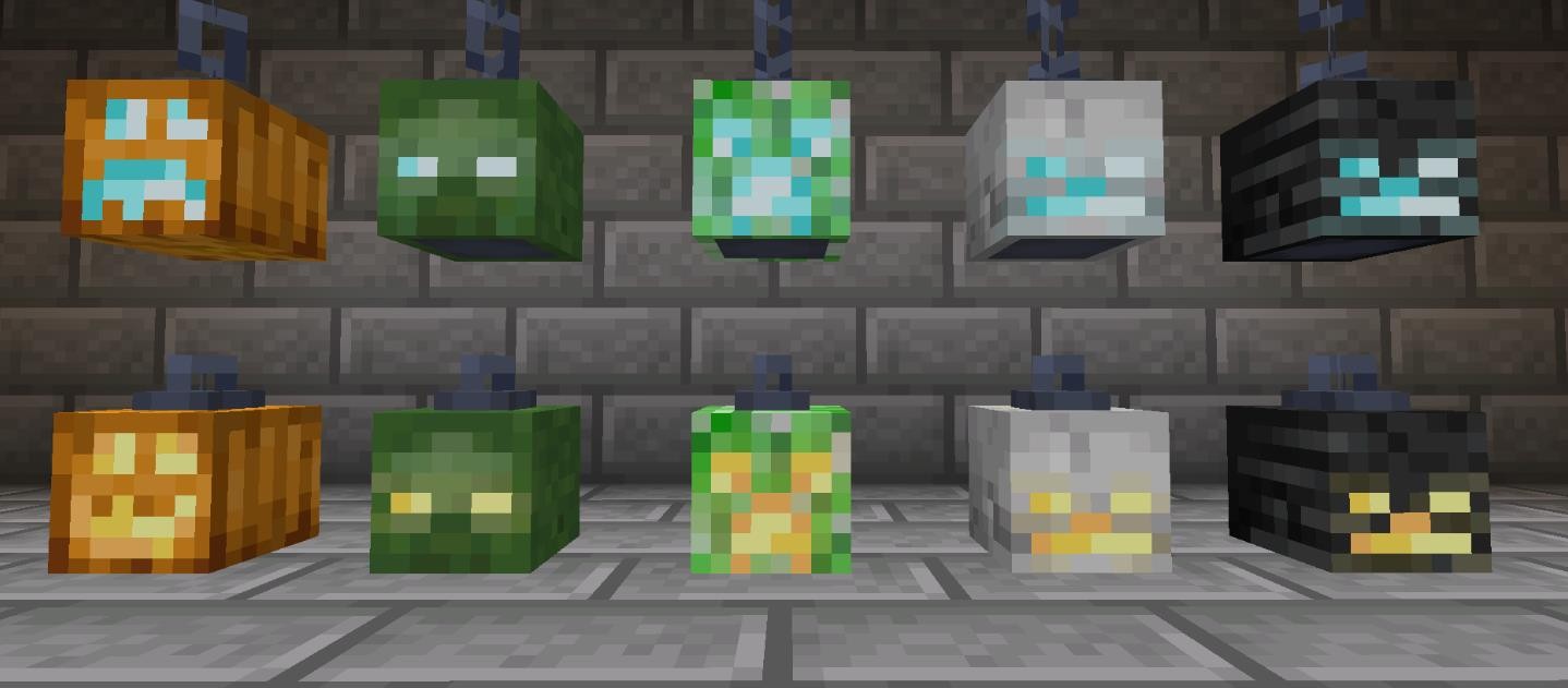 《我的世界》1.18.2新的灯笼外观MOD