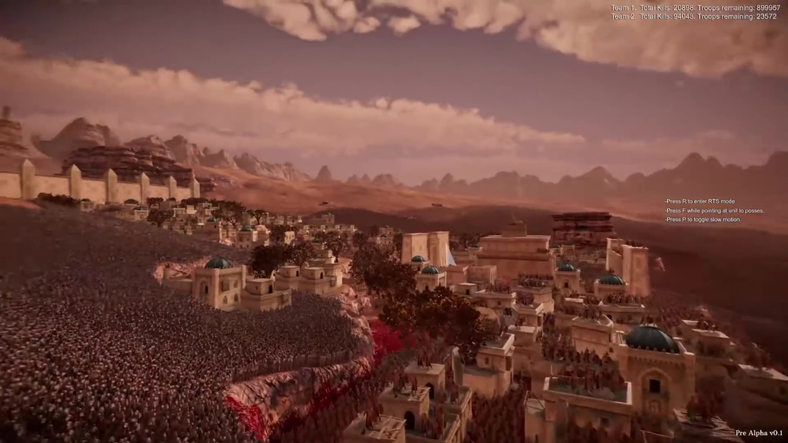 《史诗战争模拟器2》实机公布 1000万人同屏！