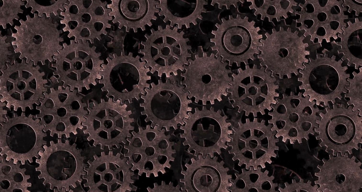 《Wallpaper Engine》复杂蒸汽朋克齿轮动态壁纸