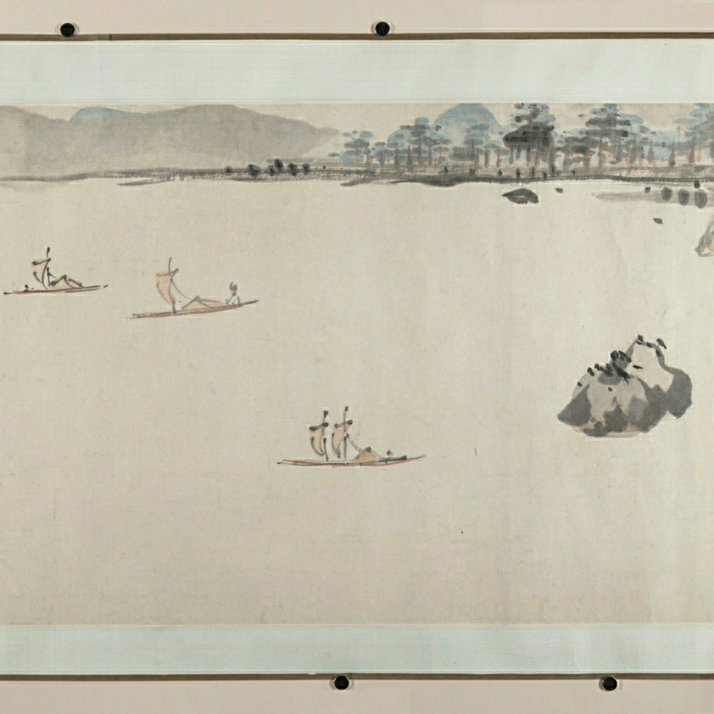 《Wallpaper Engine》落笔烟云山水图卷动态壁纸