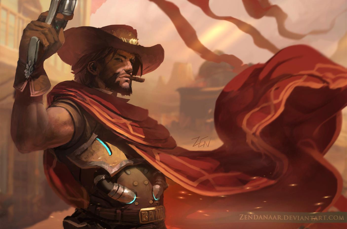 《Wallpaper Engine》OW麦克雷精美动态壁纸