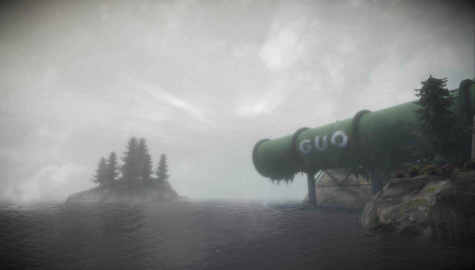 《Wallpaper Engine》鬼影旧城利维坦GUO管道场景动态壁纸