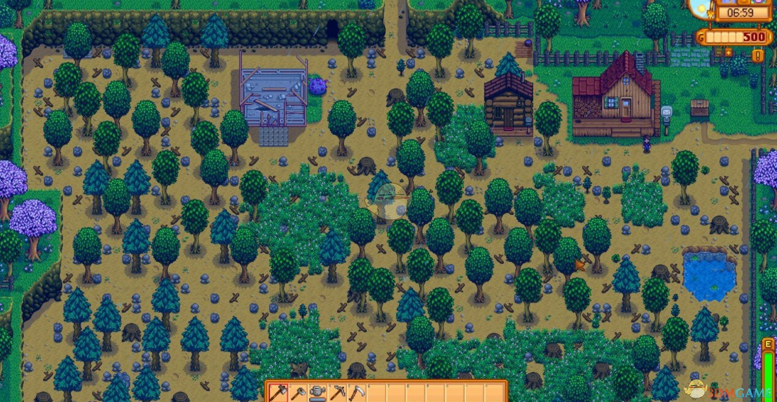 《星露谷物语》快速浏览农场MOD