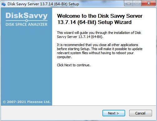 DiskSavvy Client13.7