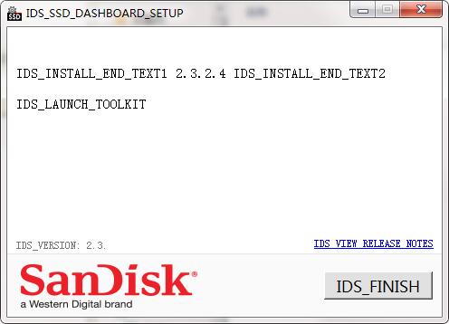 SanDisk SSD Dashboard2.7