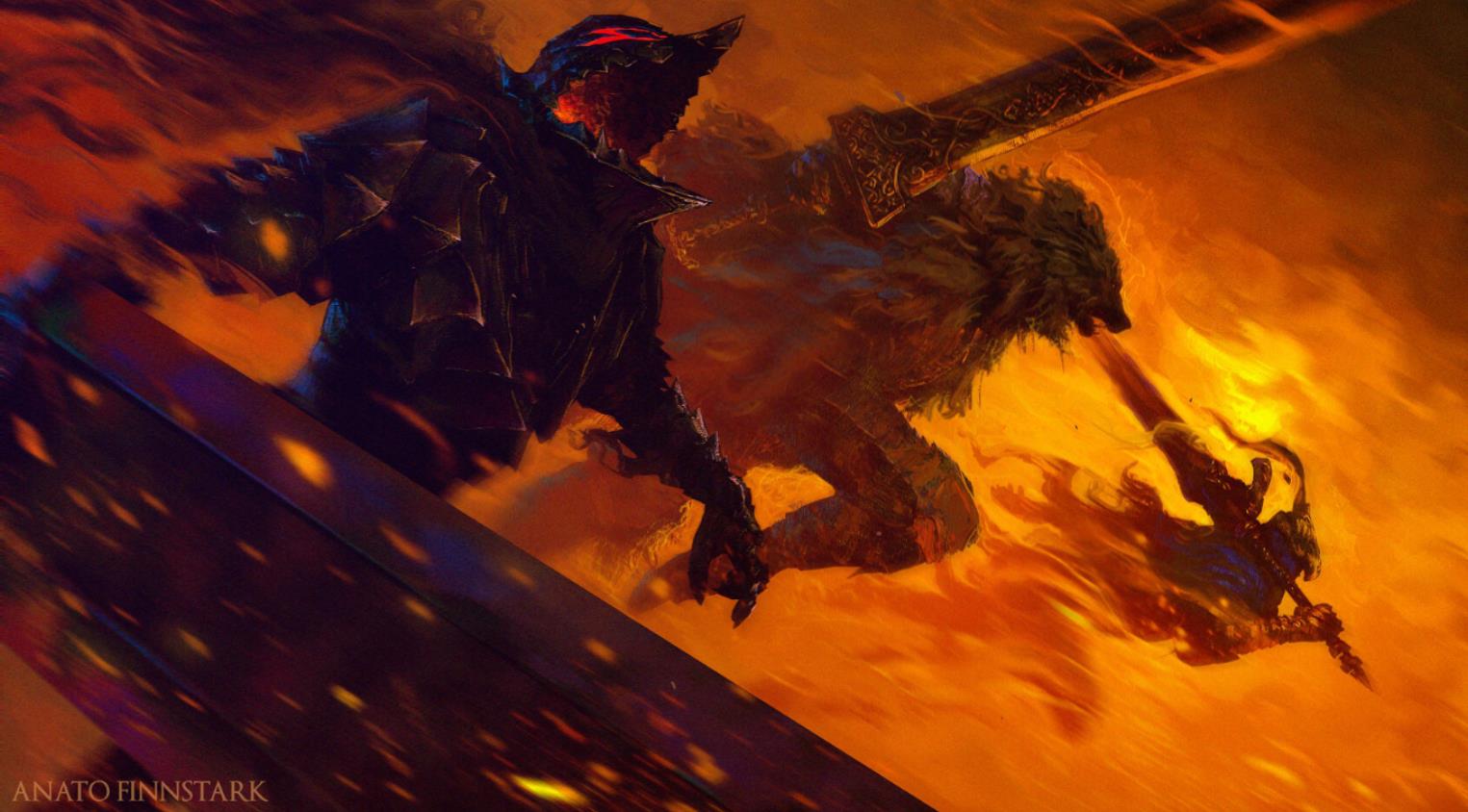 《Wallpaper Engine》亚尔特留斯、布莱泽和格斯精美绘图动态壁纸