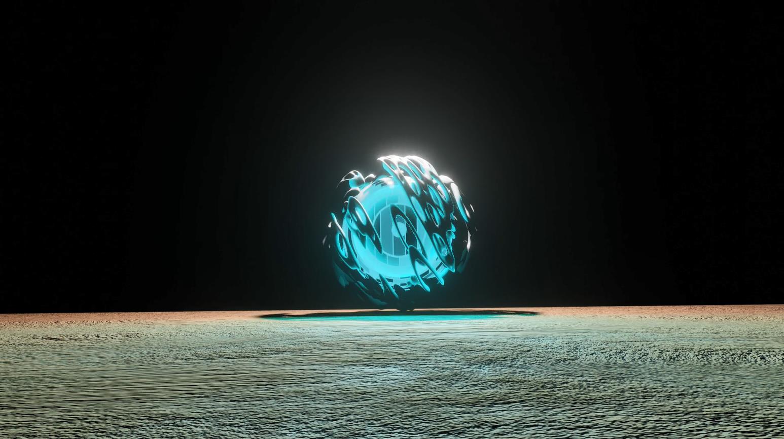 《Wallpaper Engine》外壳转动的球3D动态壁纸