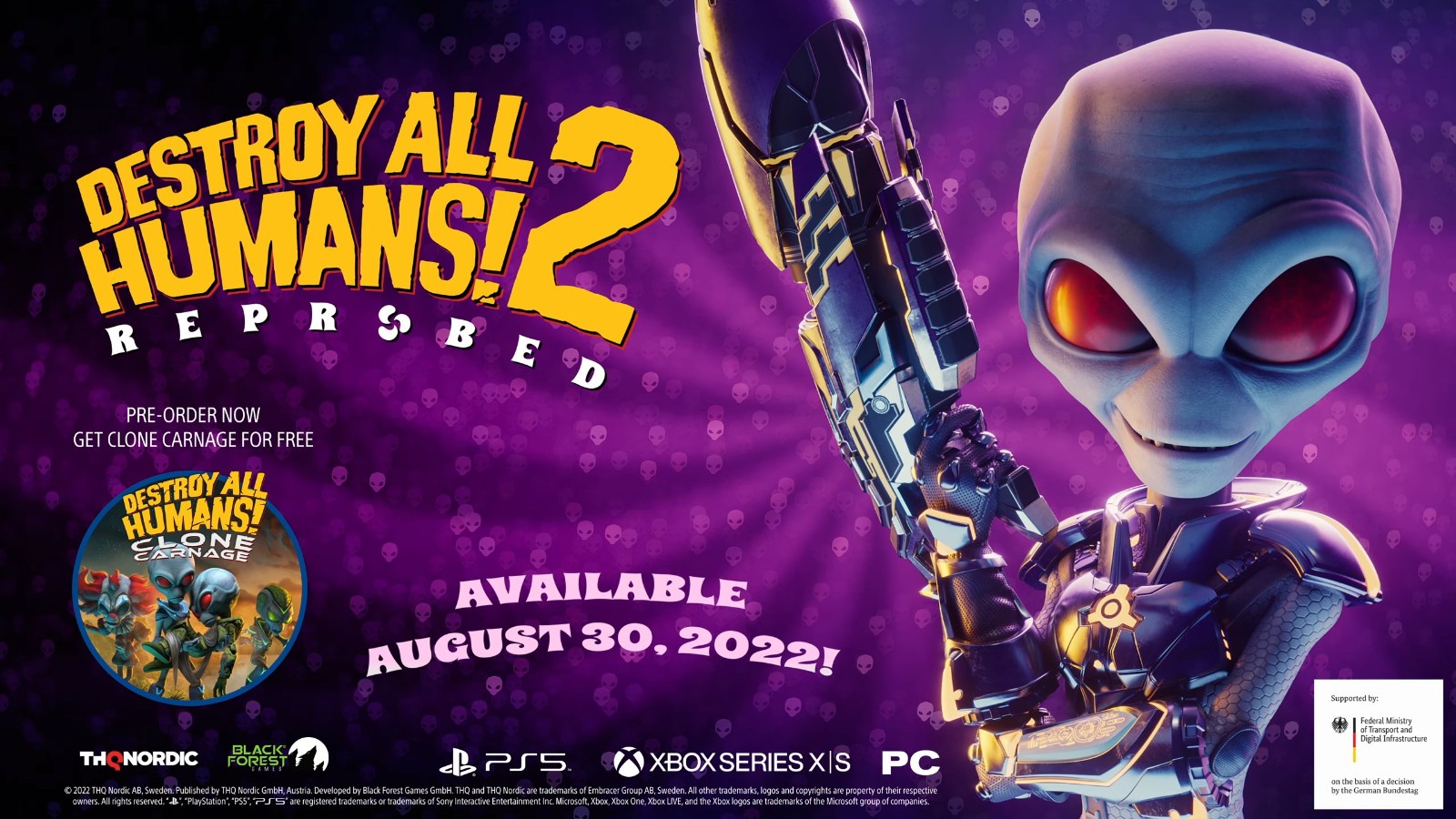 《毁灭全人类2》发售日公开 8月30日发售