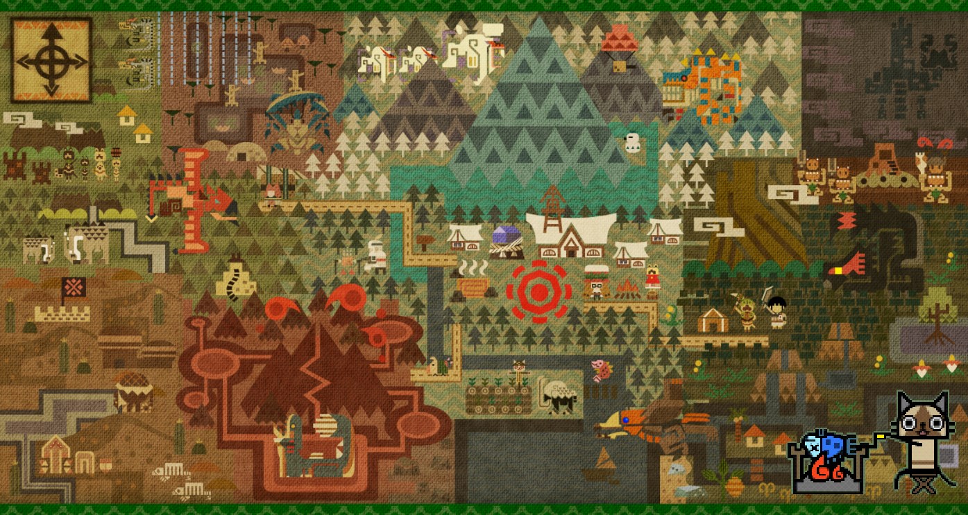 《Wallpaper Engine》怪物猎人自由联合加载画面动态壁纸