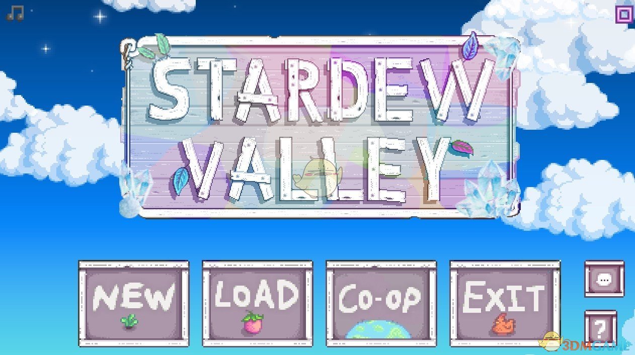 《星露谷物语》梦幻彩虹界面MOD