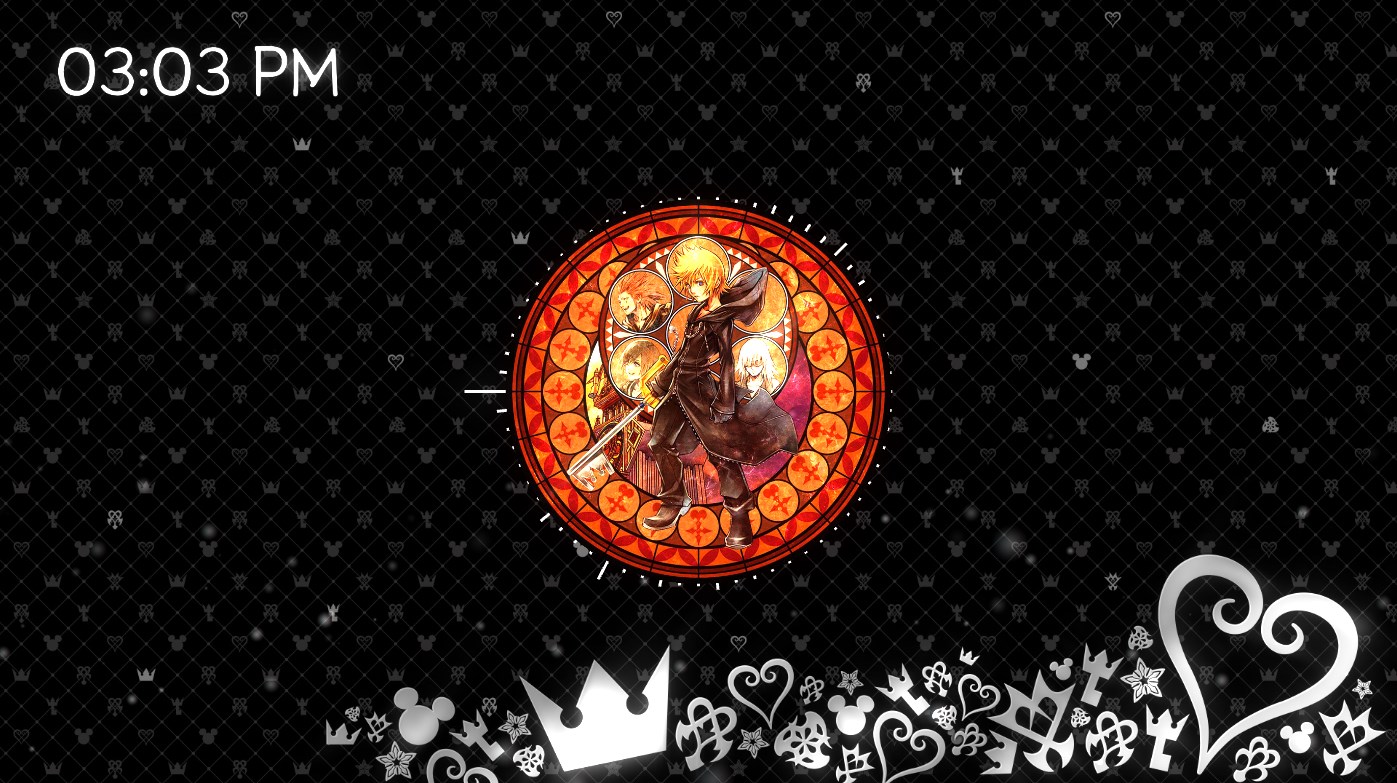 《Wallpaper Engine》王国之心洛克萨斯觉醒之间记时动态壁纸