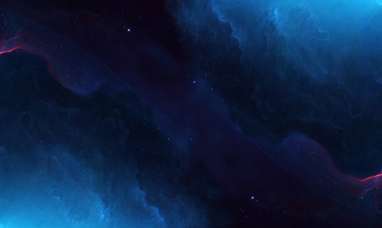 《Wallpaper Engine》蓝色太空音频响应动态壁纸