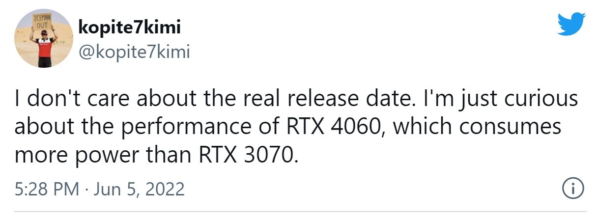 RTX4090/4080/4070功耗曝光：直线飙升 增加超过80%