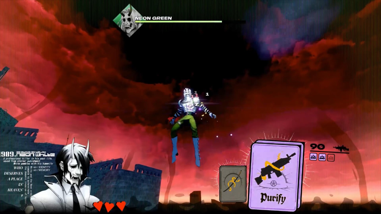 FPS新作《Neon White》6月16日发售 新预告片赏