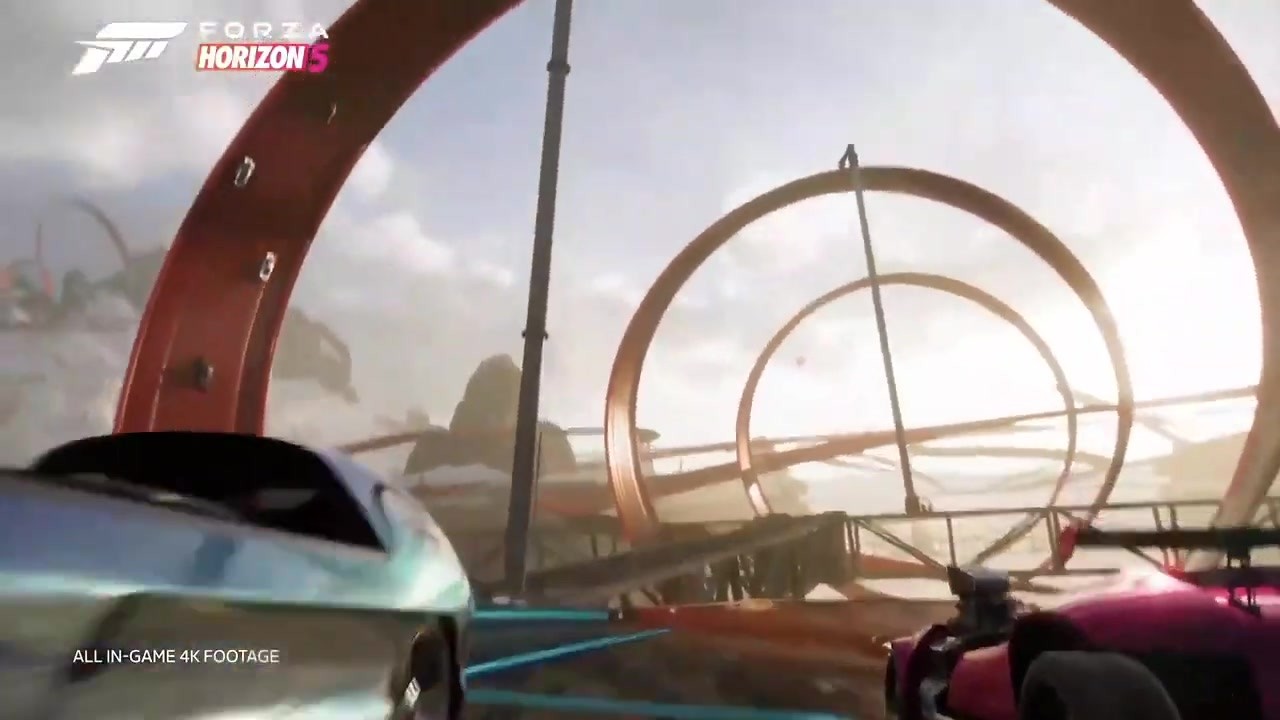 《极限竞速：地平线5》风火轮DLC实机演示分享