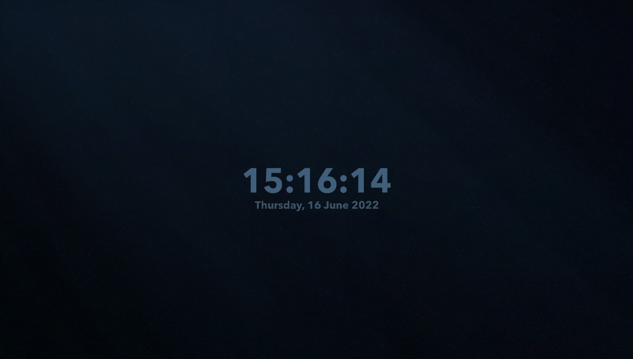 《Wallpaper Engine》深海背景记时动态壁纸