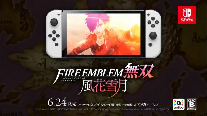 《火焰纹章无双 风花雪月》发布新TVCM 游戏6月24日发售