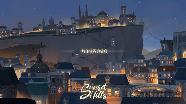 绘本风叙事解谜游戏《落日山丘》上线Steam 2023年中发售