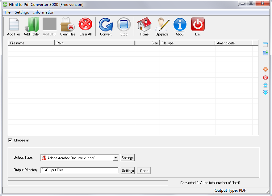 Html to Pdf Converter3000