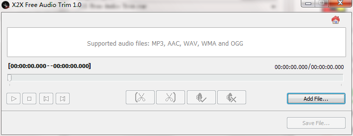 X2X Free Audio Trim1.0